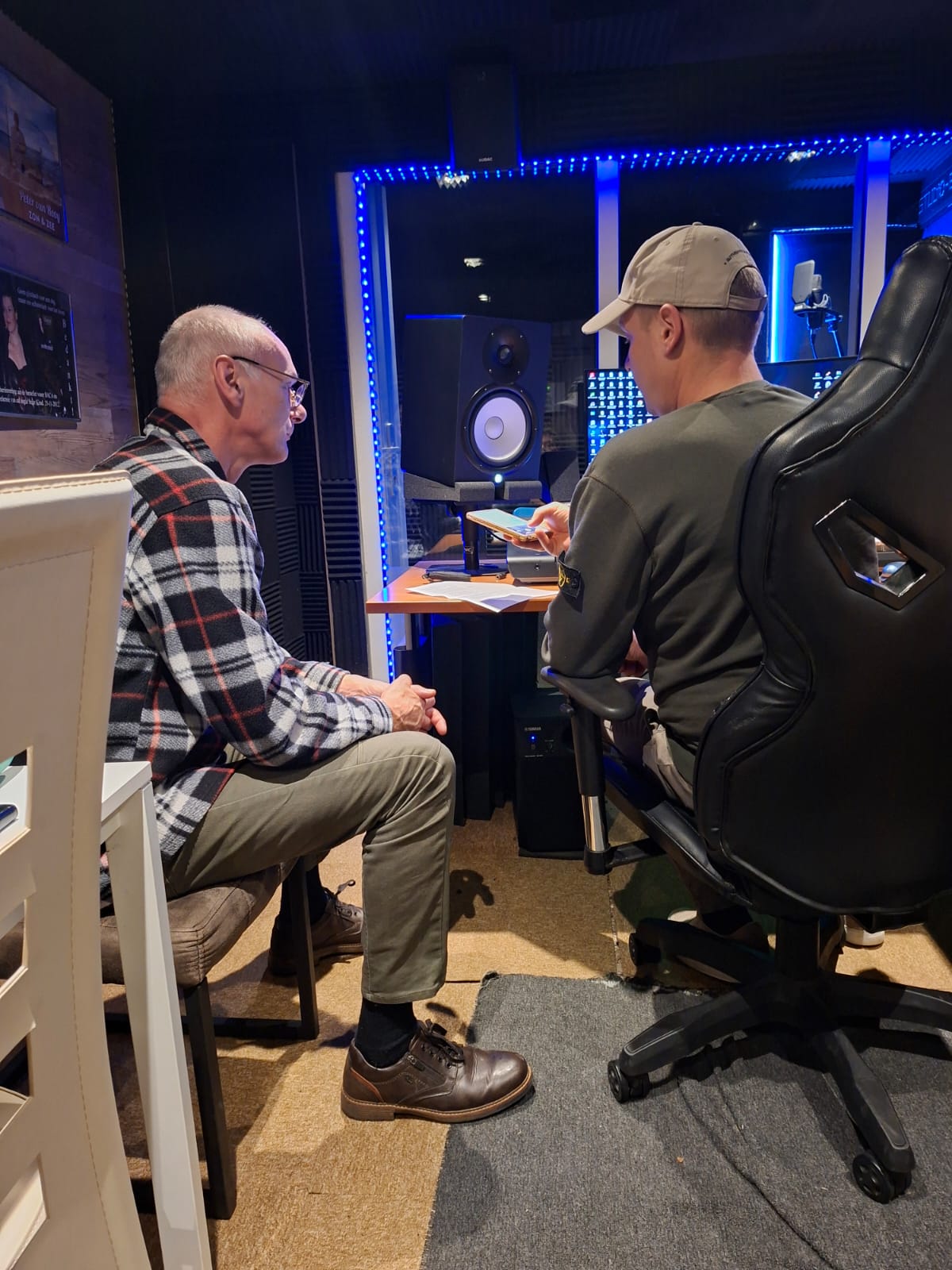 De nieuwe single is opgenomen